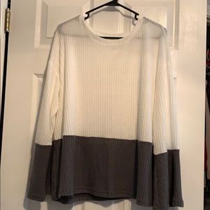 Colorblock sweater